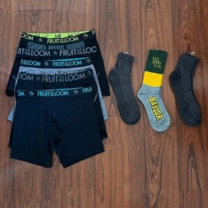 Men’s Boxer Briefs & Socks size L